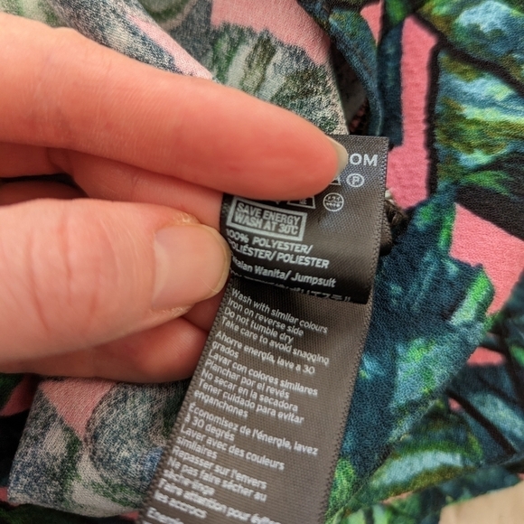 Topshop tropical palms romper 4 - Picture 10 of 16